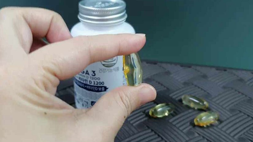 고함량 오메가3 비타민D 1200mg (4개월분) 오메가3 지방산 120캡슐, 1개