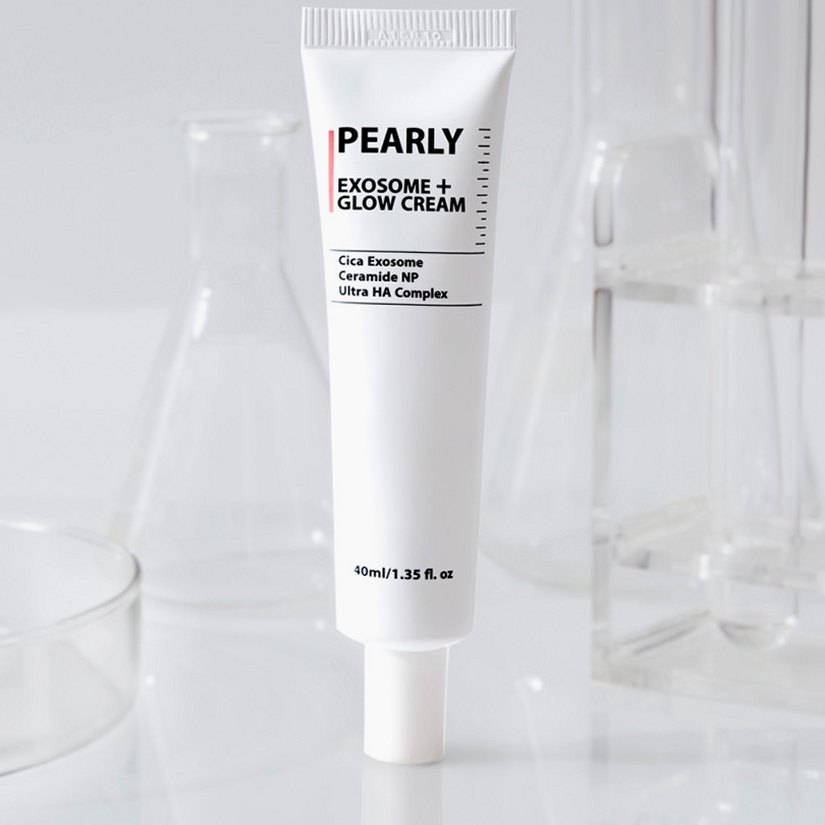 펄리 엑소좀 피부과재생크림 수분 보습 시카 히알루론산 물광크림 40ml, 1개